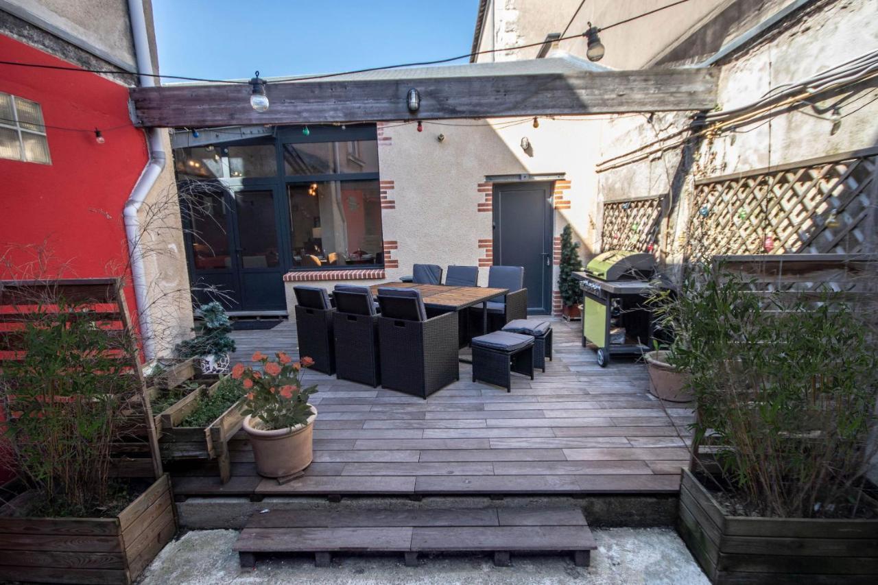 L'Atelier Chambourdin - Maison/Loft Centre Blois Exterior foto